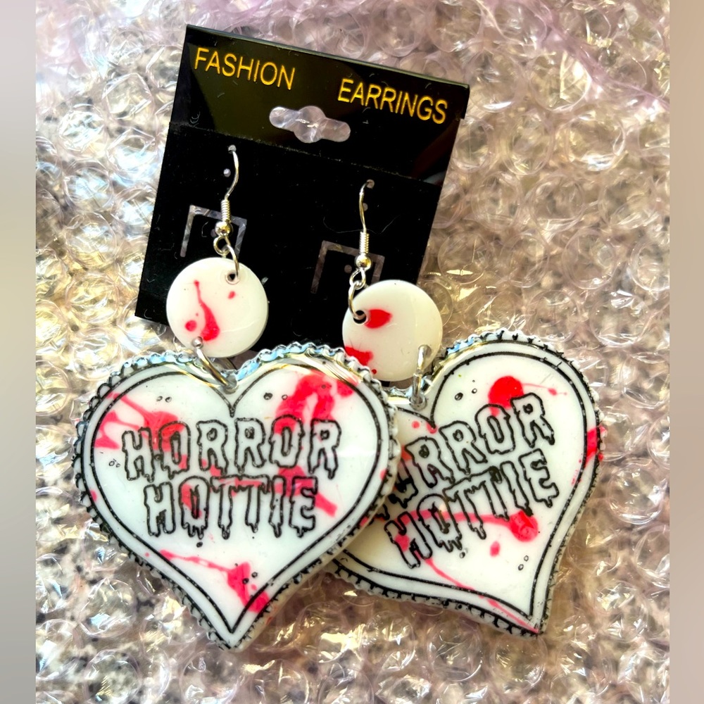 Horror hottie earrings